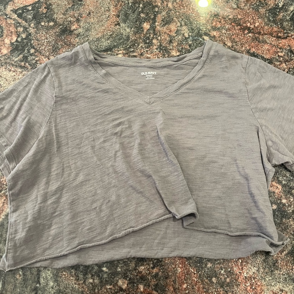 Old Navy brown Crop T-Shirt